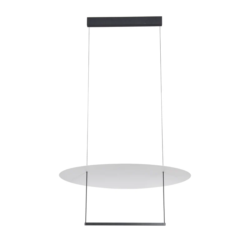 Lámpara de techo Mantra Sun ii LED negro 3000K regulable IP20 Ø80cm 9424