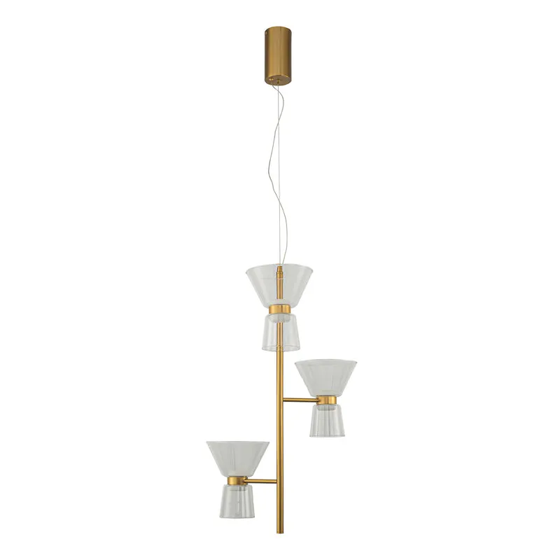 Lámpara de techo Mantra New york LED aluminio oro 3000K IP20 Ø49,2cm 9218