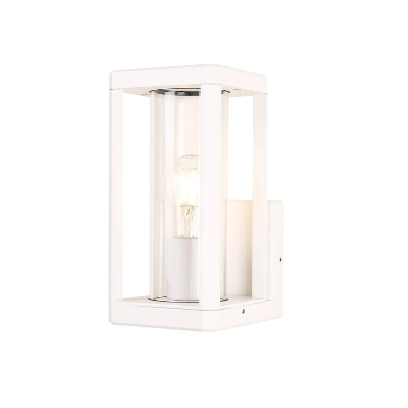 Aplique Mantra Nevada aluminio blanco IP65 24cm 8898