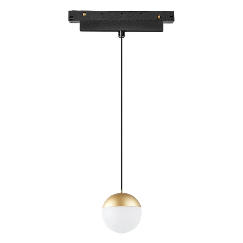 Empotrable Mantra Magneto LED aluminio dorado 3000 IP20 Ø9,5cm 8442