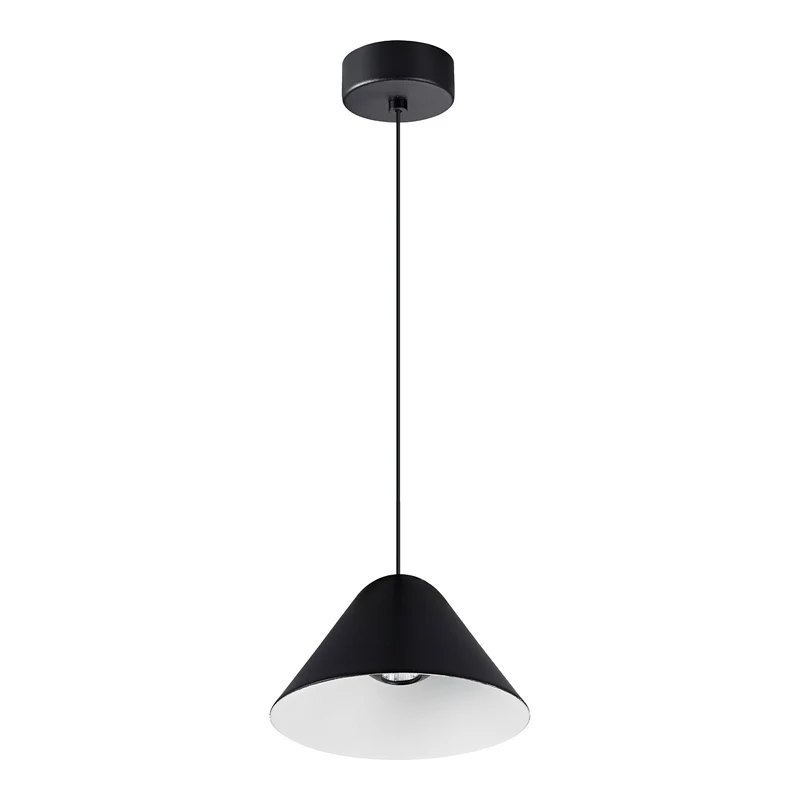 Lámpara de techo Mantra Gruissan LED aluminio negro 3000 IP20 Ø12cm 8466