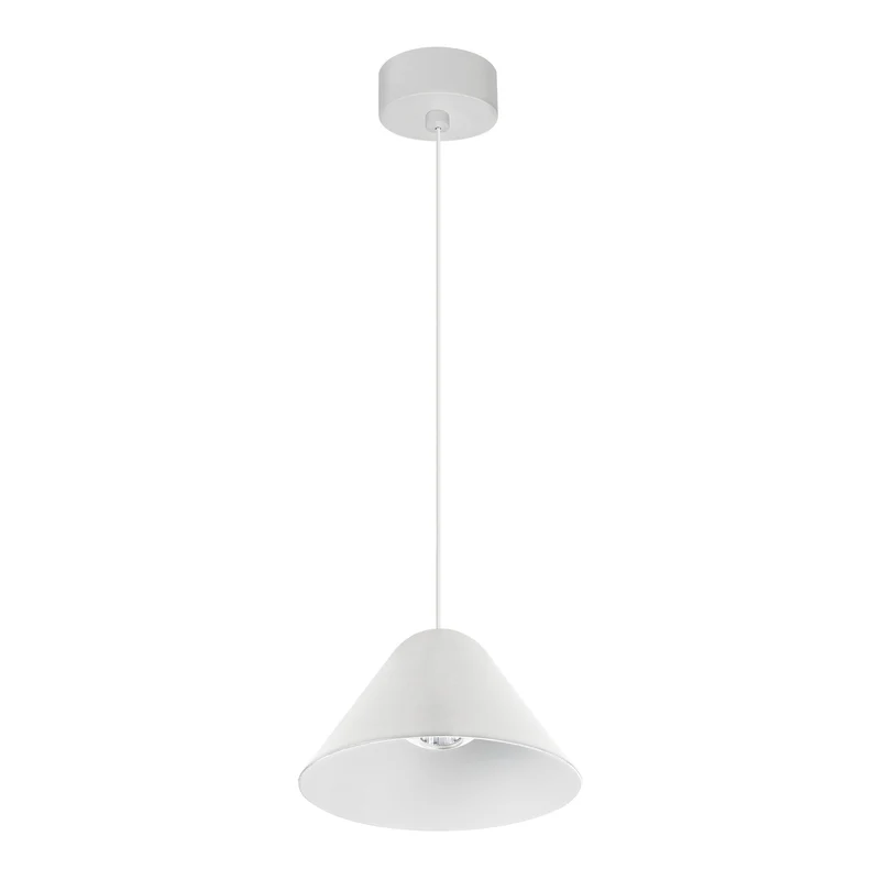 Lámpara de techo Mantra Gruissan LED aluminio blanco 3000 IP20 Ø12cm 8465 para salón