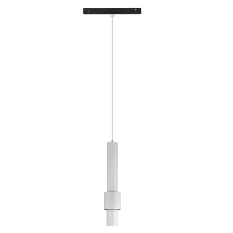 Lámpara de techo Mantra Magneto LED aluminio blanco 3000 IP20 Ø9,5cm 9315