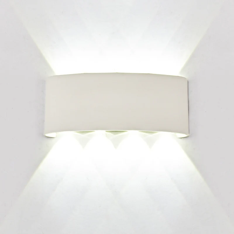 Aplique de exterior Mantra Arcs LED aluminio beige 3000 IP54 9cm 7814