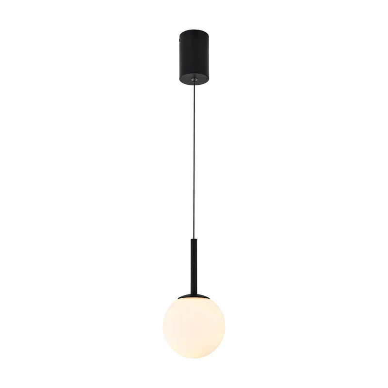 Lámpara de techo Mantra Puebla LED aluminio negro 3000 IP20 Ø12,5cm 8887