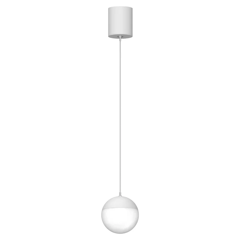 Lámpara de techo Mantra Kilda grande LED aluminio blanco 3000 IP20 Ø9,5cm 8438