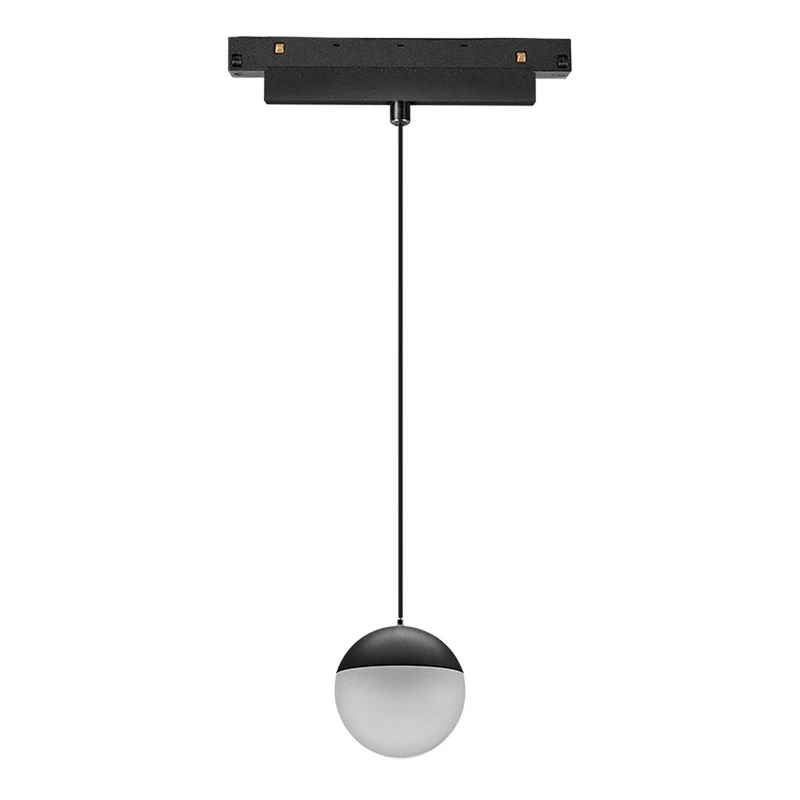 Empotrable Mantra Magneto LED aluminio negro 3000 regulable IP20 Ø9,5cm 8443