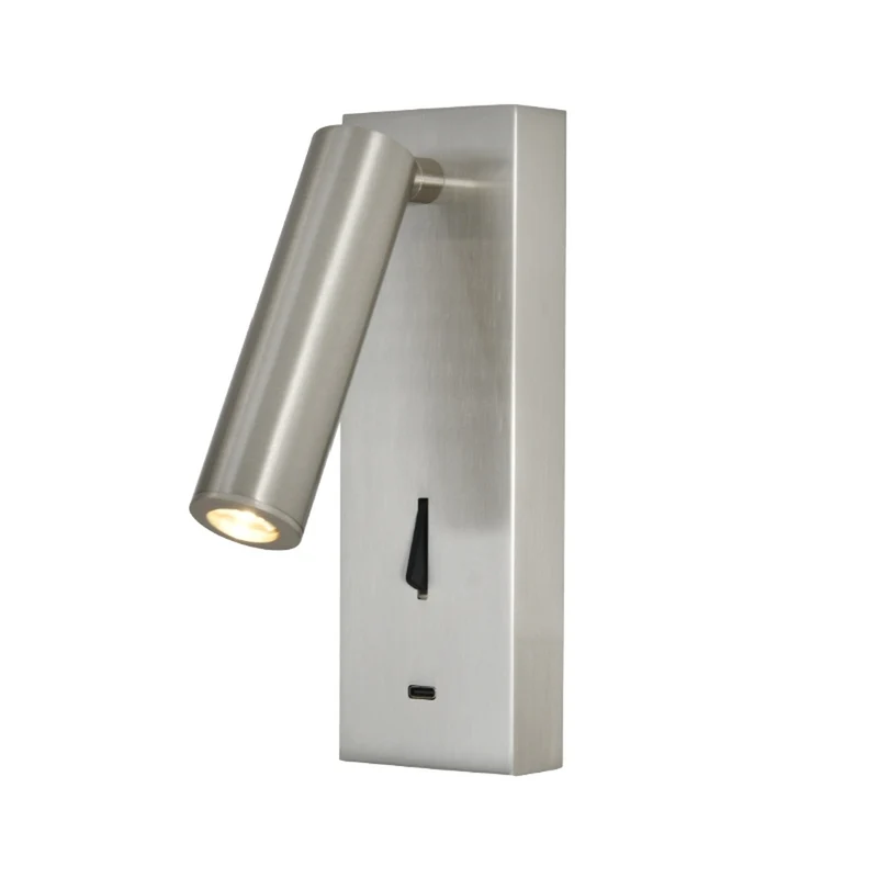 Aplique Mantra Tarifa iii LED aluminio gris 3000 IP20 18cm 8986