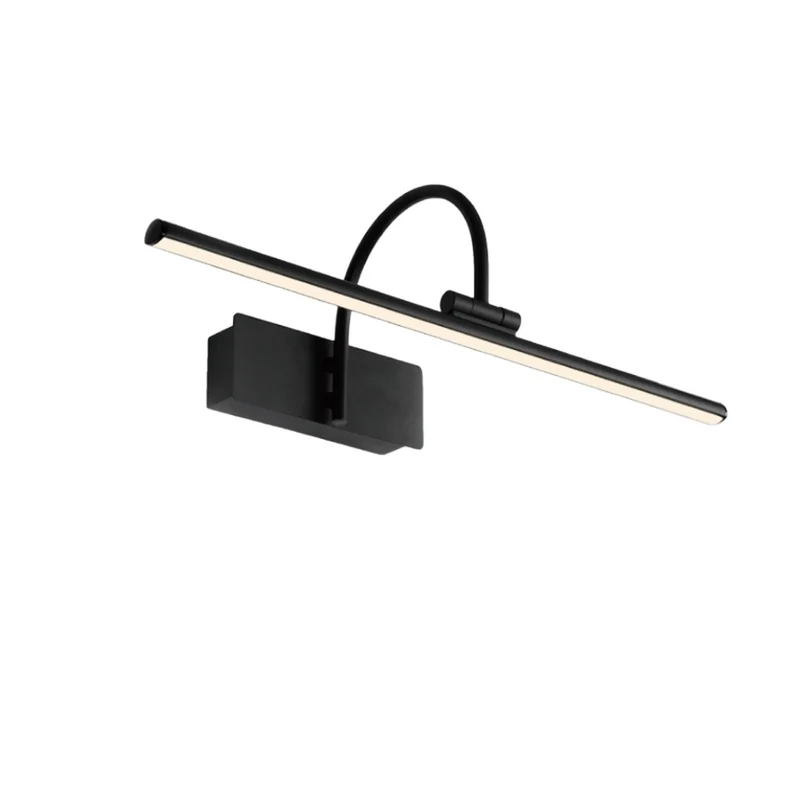 Aplique Mantra Paracuru LED aluminio negro 3000 IP20 14,5cm 8915