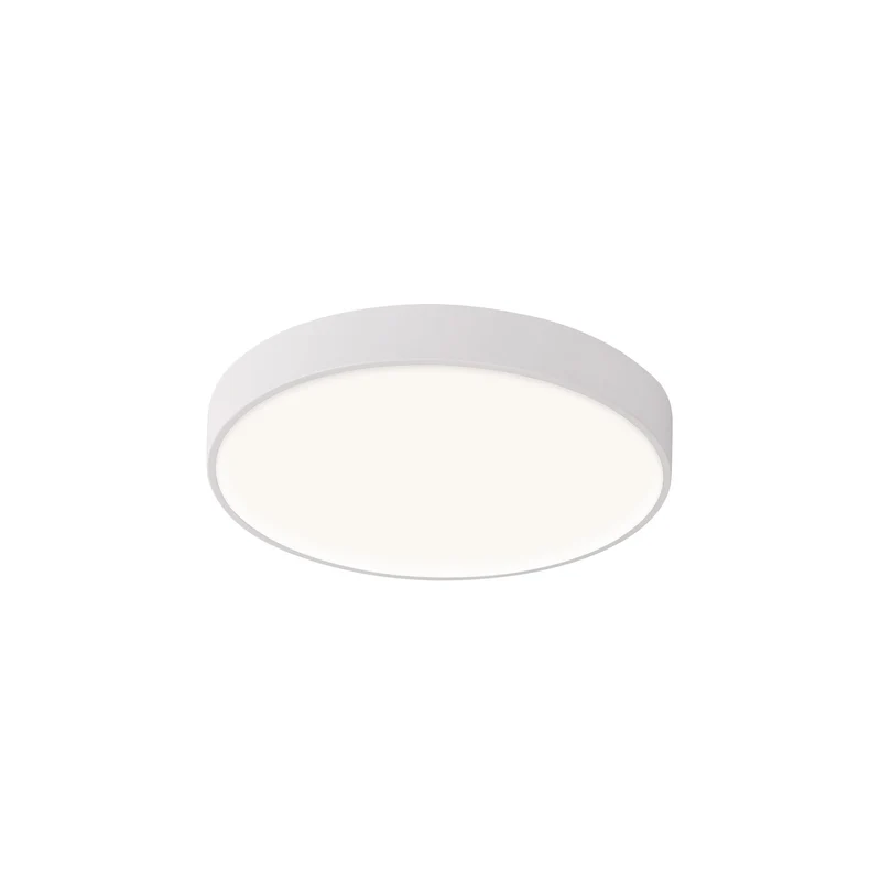 Plafón Mantra Cumbuco ii LED aluminio blanco 2700-3300-4000 IP20 Ø38cm 8835