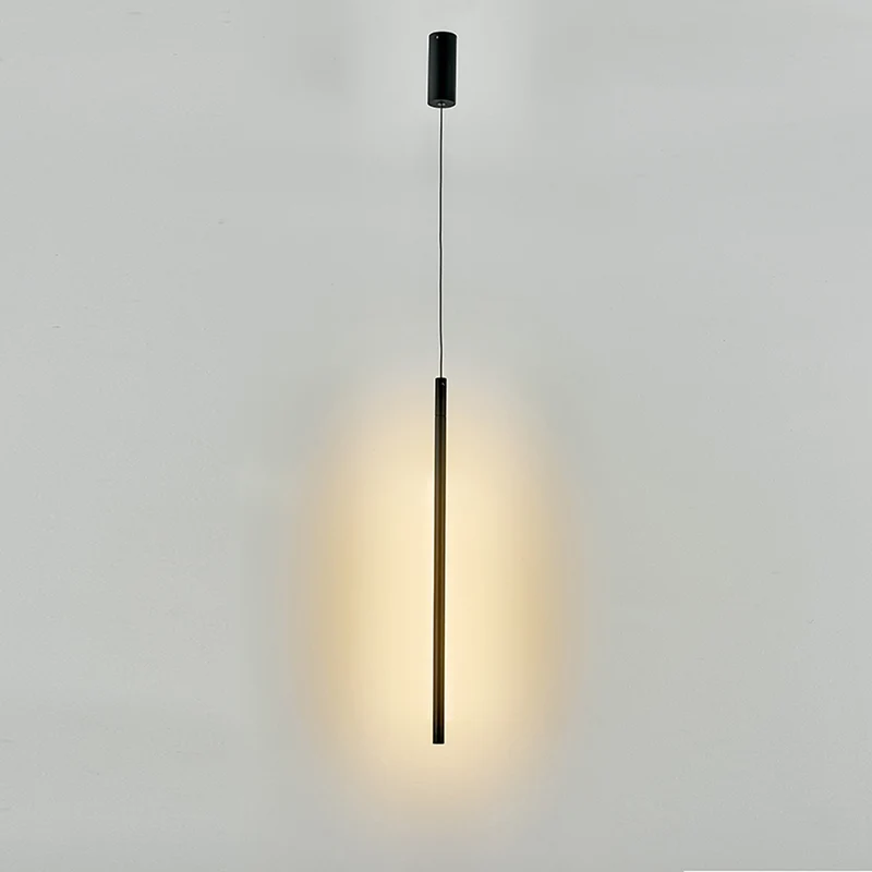 Lámpara de techo Mantra Torch LED aluminio negro 3000 IP20 Ø5cm 8483