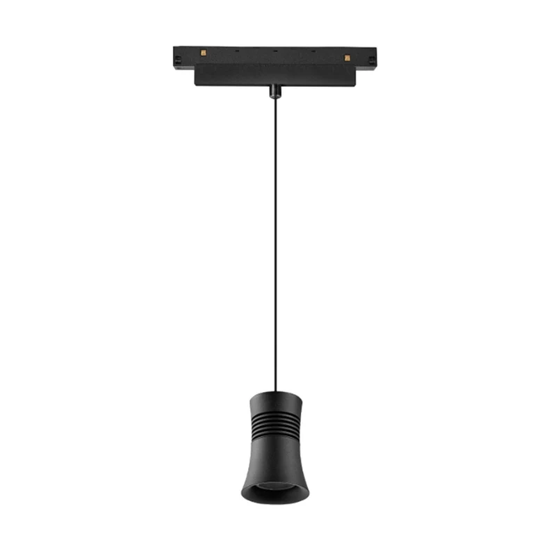 Empotrable Mantra Magneto LED aluminio negro 3000 regulable IP20 8391
