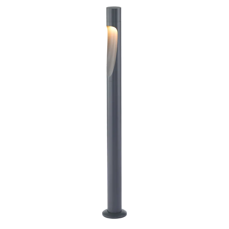 Baliza de exterior Mantra Aran LED aluminio gris oscuro 3000 IP65 Ø9,5cm 9285