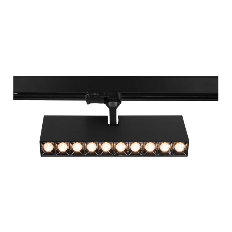 Luminaria Mantra Itaca LED aluminio negro 3000 IP20 3cm 8364