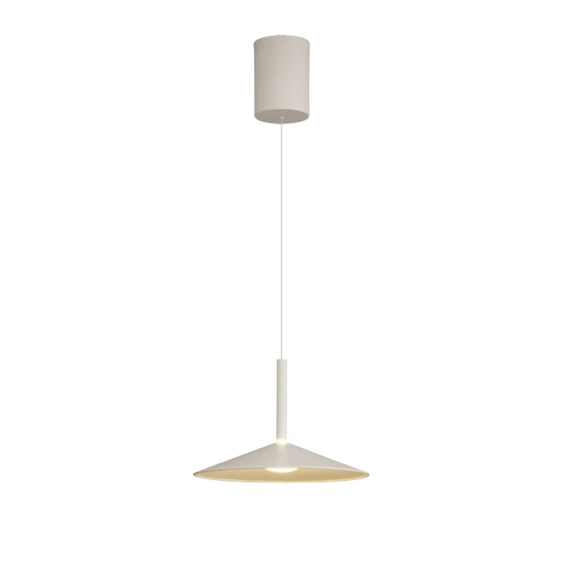 Lámpara de techo Mantra Calice grande LED aluminio blanco 3000 IP20 Ø32cm 7894