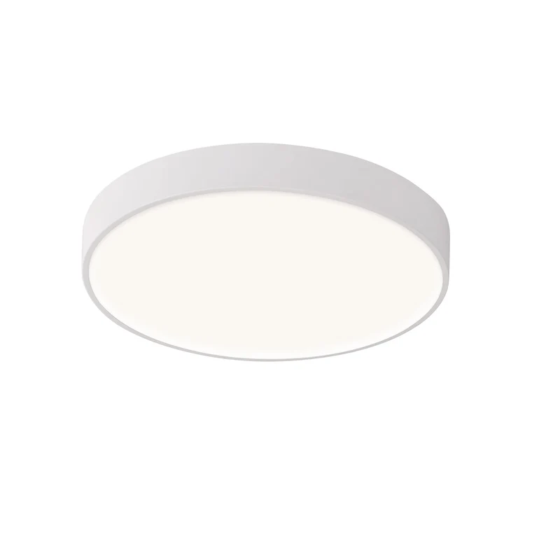Plafón Mantra Cumbuco ii LED aluminio blanco 2700-3300-4000 IP20 Ø50cm 8838
