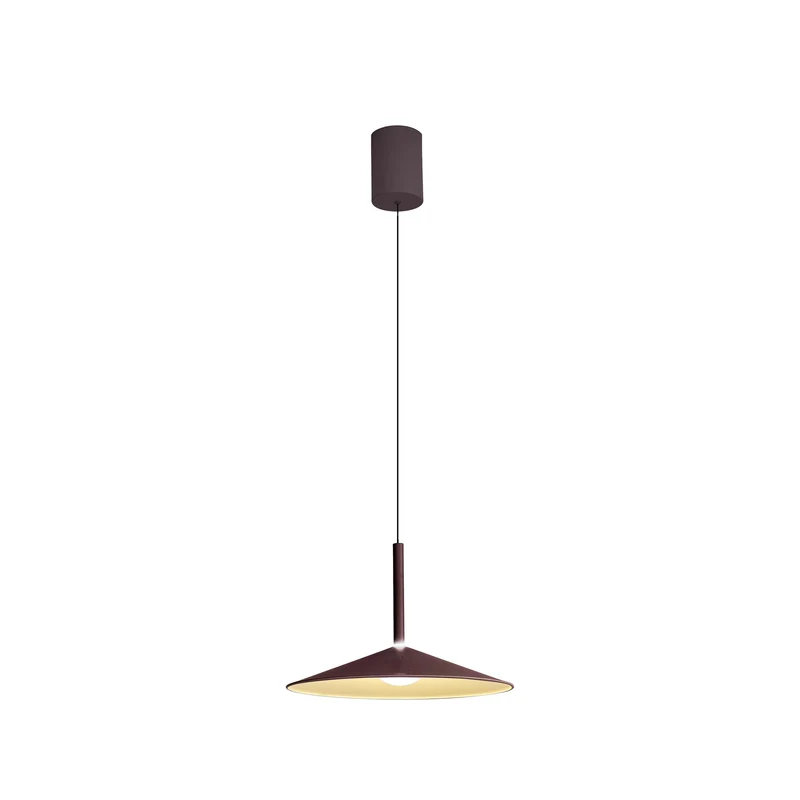 Lámpara de techo Mantra Calice grande LED aluminio marrón 3000 IP20 Ø32cm 7896