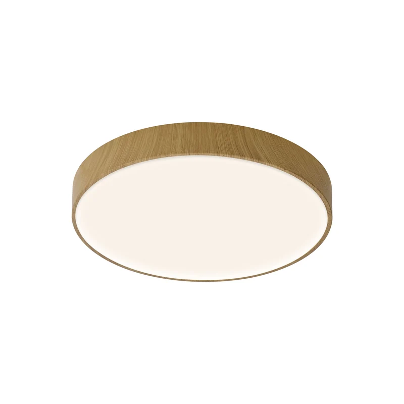 Plafón Mantra Cumbuco ii LED aluminio madera 2700-3300-4000 IP20 Ø50cm 8840