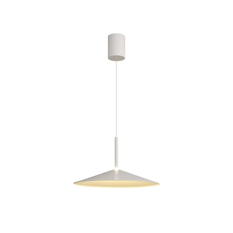 Lámpara de techo Mantra Calice grande LED aluminio blanco 3000 IP20 Ø48cm 7890