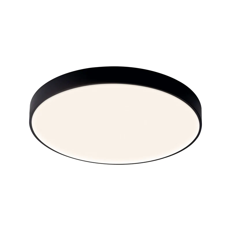 Plafón Mantra Cumbuco ii LED aluminio negro 2700-3300-4000 IP20 Ø65cm 8842