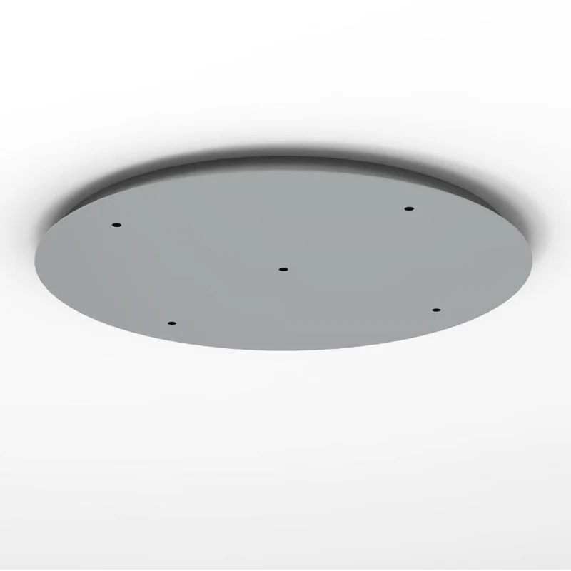 Lámpara de techo Mantra Jarras metal gris oscuro Ø75cm 6500