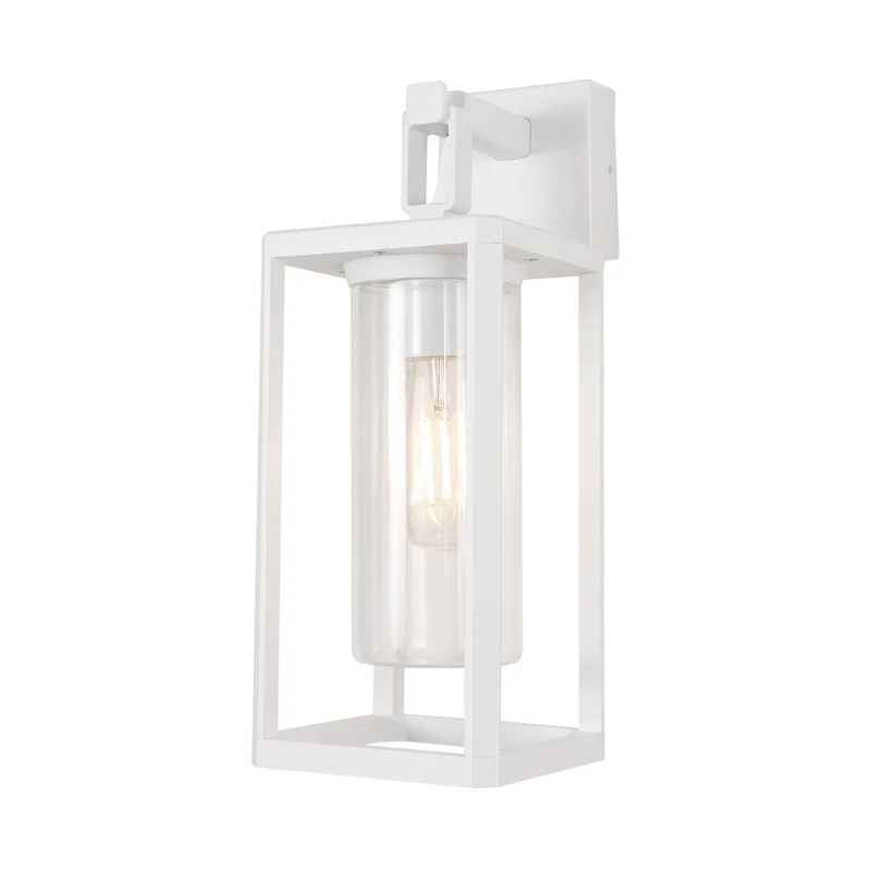 Aplique de exterior Alps Mantra blanco E27 IP65 9112