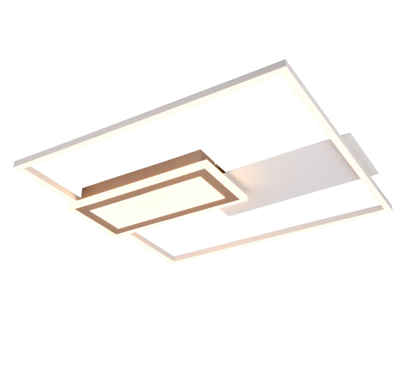 Plafón de techo Spiro Trio gris LED 32W 67862976