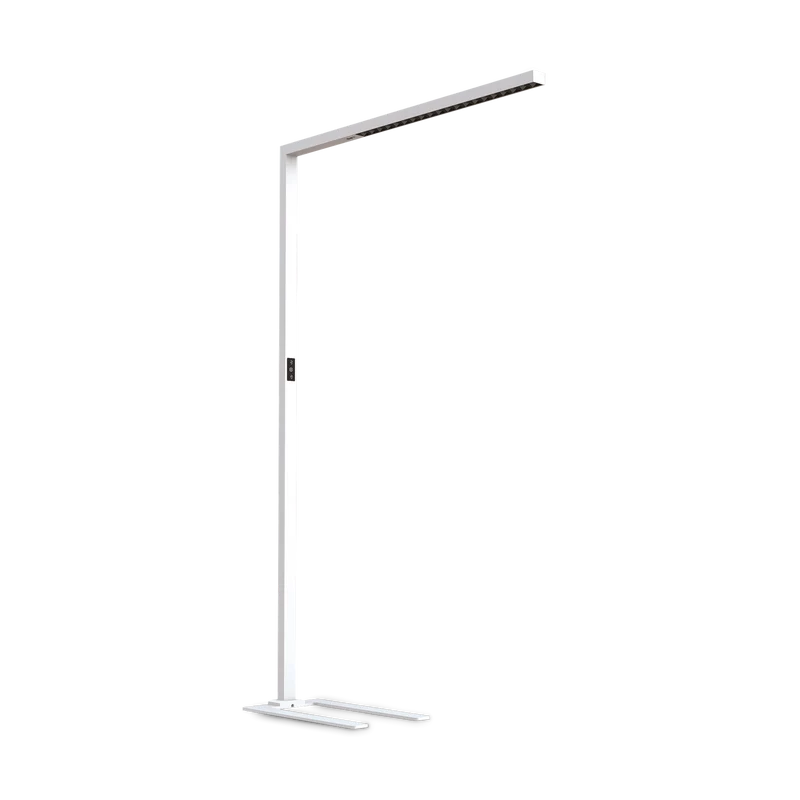 Lámpara de pie Ideal Lux Comfort blanco LED 76W 2700K regulable 197cm