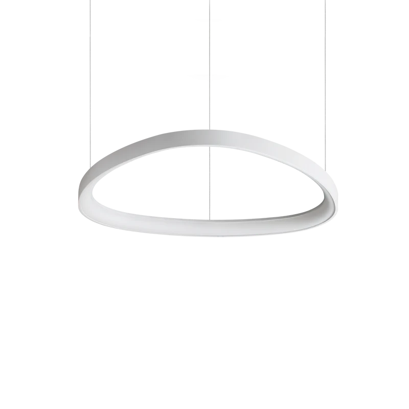 Lámpara colgante Ideal Lux Gemini blanco LED 47W 4000K 61cm