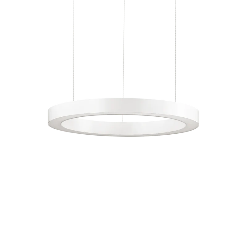 Lámpara colgante Ideal Lux Oracle blanco LED 28W Ø50cm