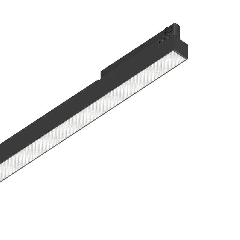 Foco de carril Ideal Lux Display negro LED 14W 3000K regulable 53,5cm