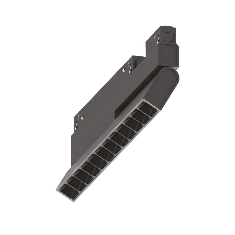 Sistema lineal Ideal Lux Ego negro LED 13W 3000K regulable 28,4cm