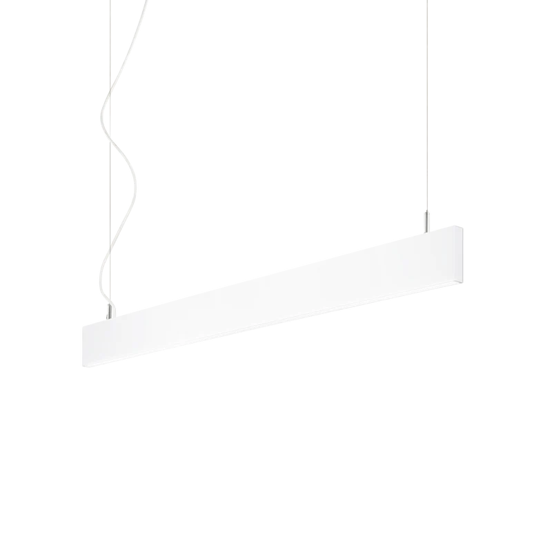 Sistema lineal Ideal Lux Steel blanco LED 32W 4000K regulable 120cm