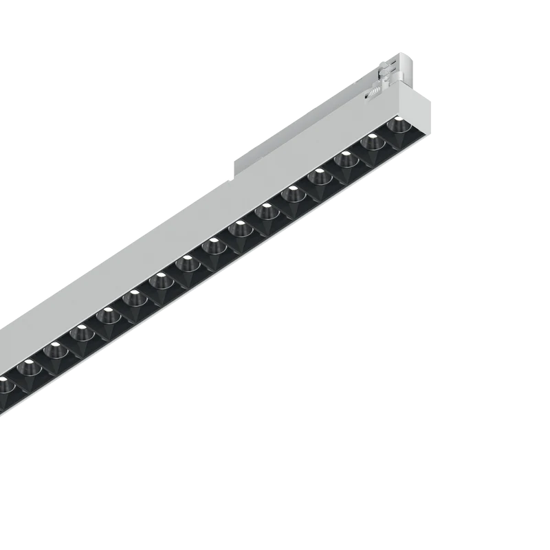 Foco de carril Ideal Lux Display blanco LED 14W 4000K regulable 53,5cm