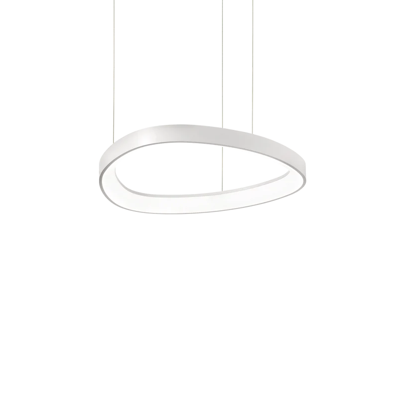 Lámpara colgante Ideal Lux Gemini blanco LED 36W 4000K 42,5cm
