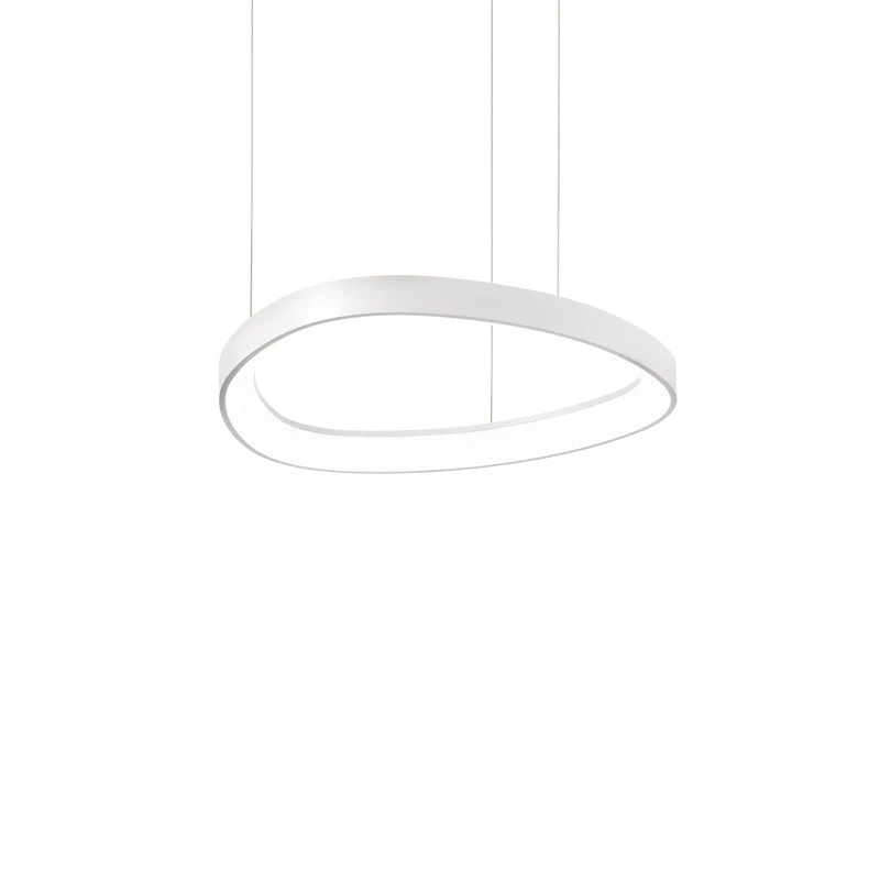 Lámpara colgante Ideal Lux Gemini blanco LED 36W 3000K 42,5cm
