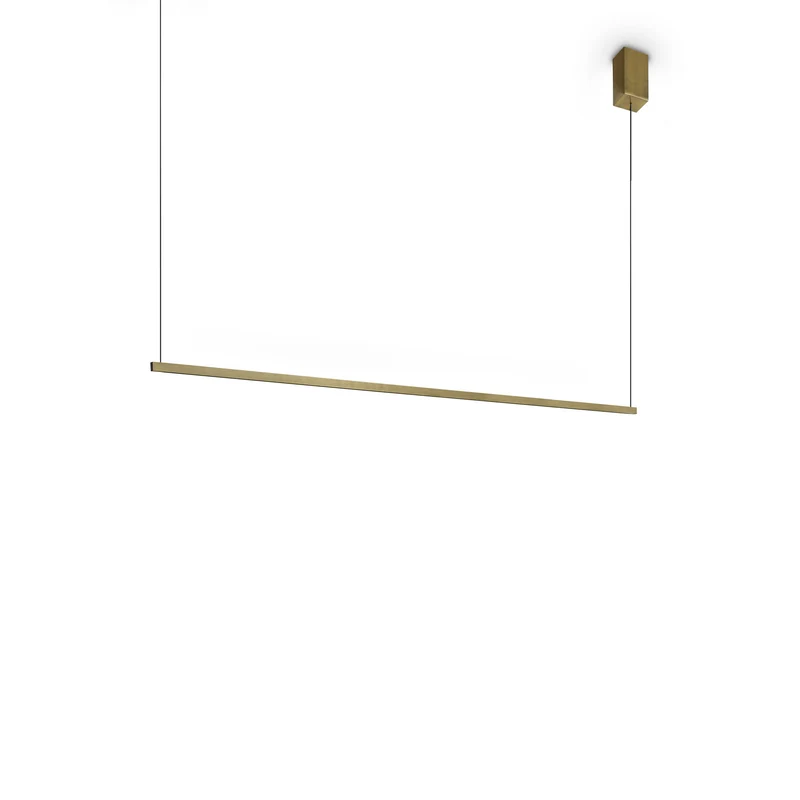 Lámpara colgante Ideal Lux Essence latón LED 19W 3000K 115cm