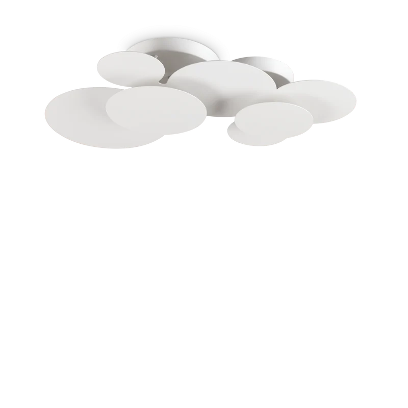 Plafón de techo Ideal Lux Cloud blanco LED 46W 74cm