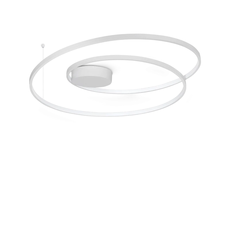 Plafón de techo Ideal Lux Oz blanco LED 52W 3000K Ø80cm