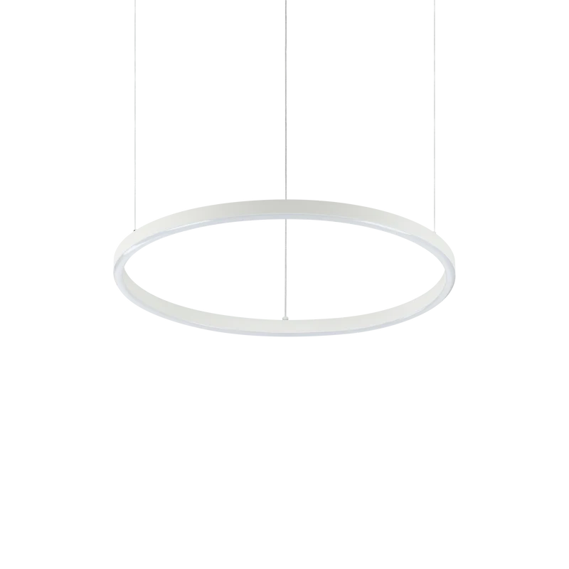 Lámpara colgante Ideal Lux Oracle Slim blanco LED 28W 4000K regulable Ø50cm
