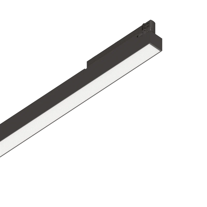 Foco de carril Ideal Lux Display negro LED 25W 4000K 106,5cm