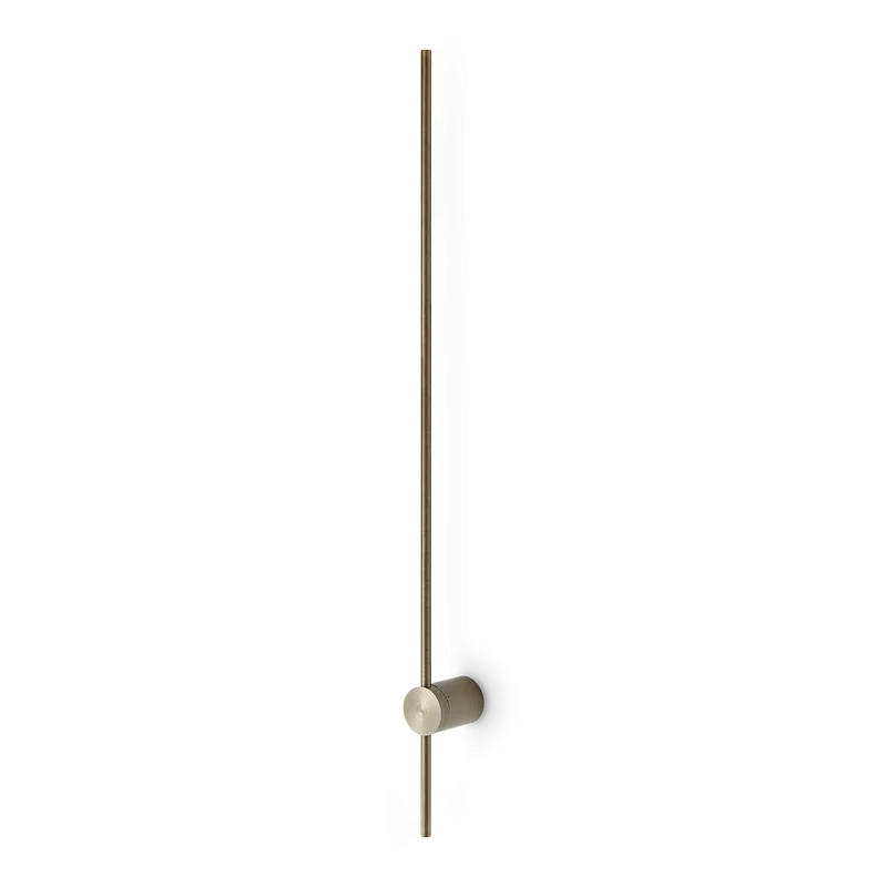 Aplique de pared Ideal Lux Essence latón cristal LED 19W 3000K 115cm