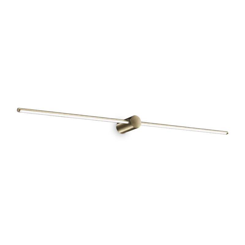 Aplique de pared Ideal Lux Essence latón LED 2 luces 16W 3000K 115cm