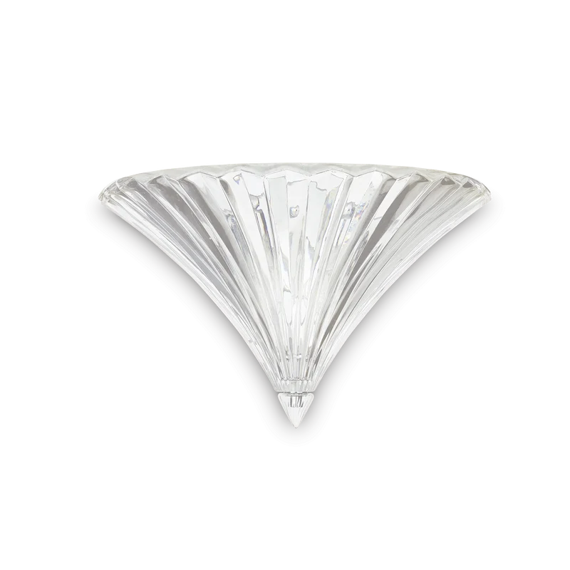 Aplique de pared Ideal Lux Santa transparente cristal 40W 38,5cm