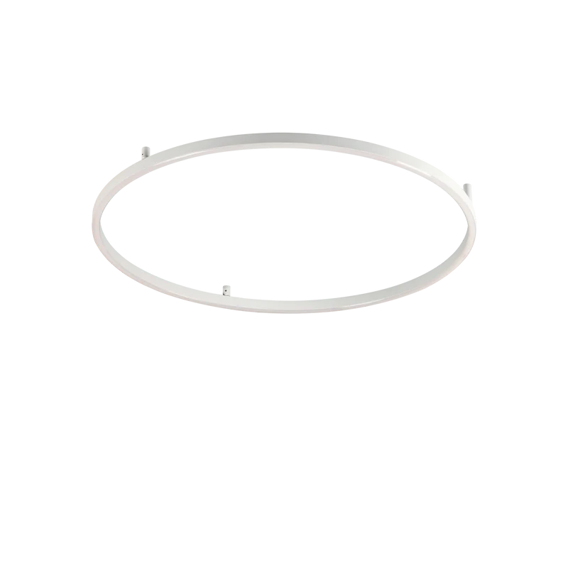 Plafón de techo Ideal Lux Oracle Slim blanco LED 37W 3000K Ø70cm