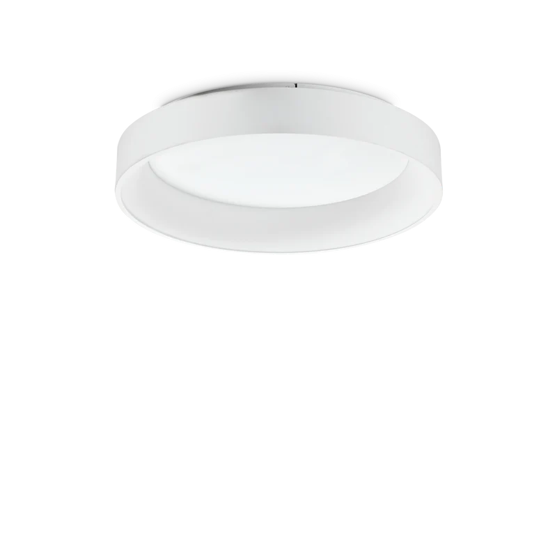 Plafón de techo Ideal Lux Ziggy blanco LED 43W Ø59,5cm