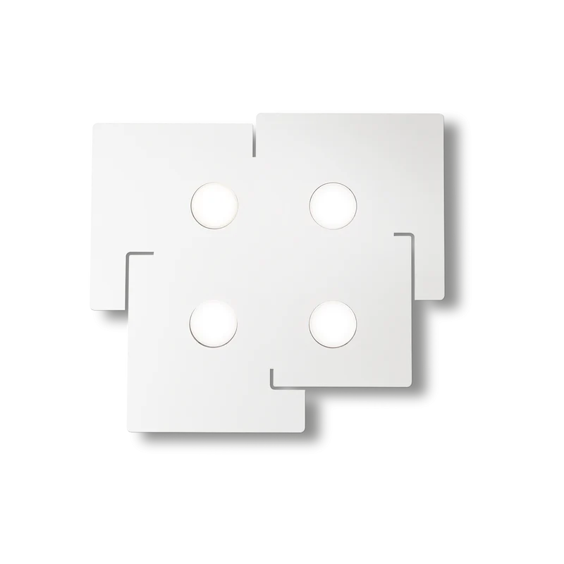 Aplique de pared Ideal Lux Totem blanco 4 luces 60W 56cm