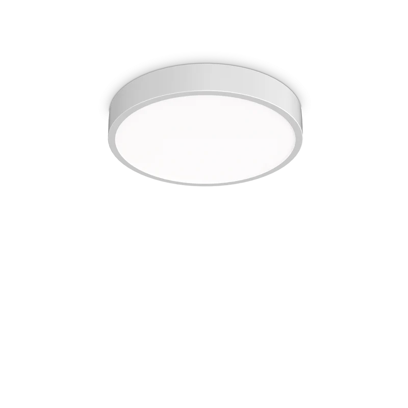 Plafón de baño Ideal Lux Ray blanco LED 26W IP44 Ø40cm