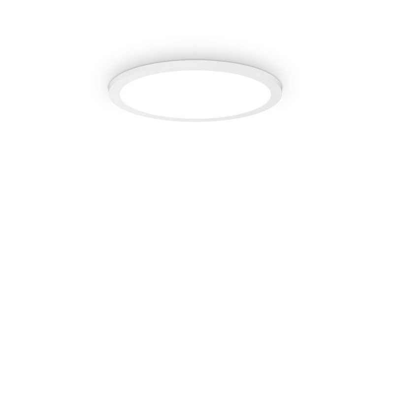 Plafón de techo Ideal Lux Fly blanco LED 18W 2700K Ø35cm