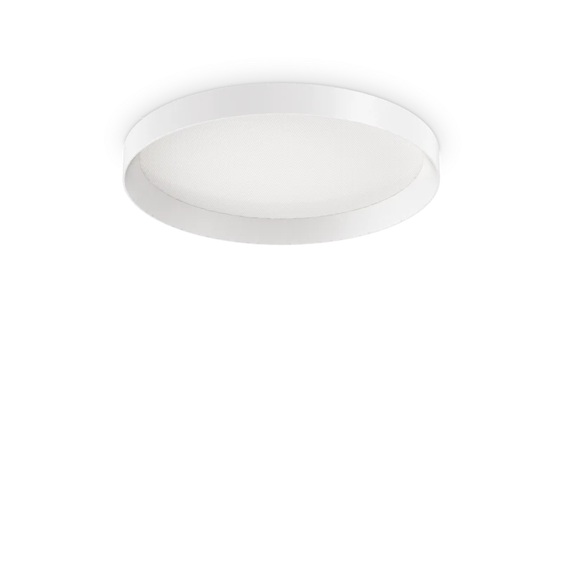 Plafón de techo Ideal Lux Fly blanco LED 26W Ø45cm 2700K